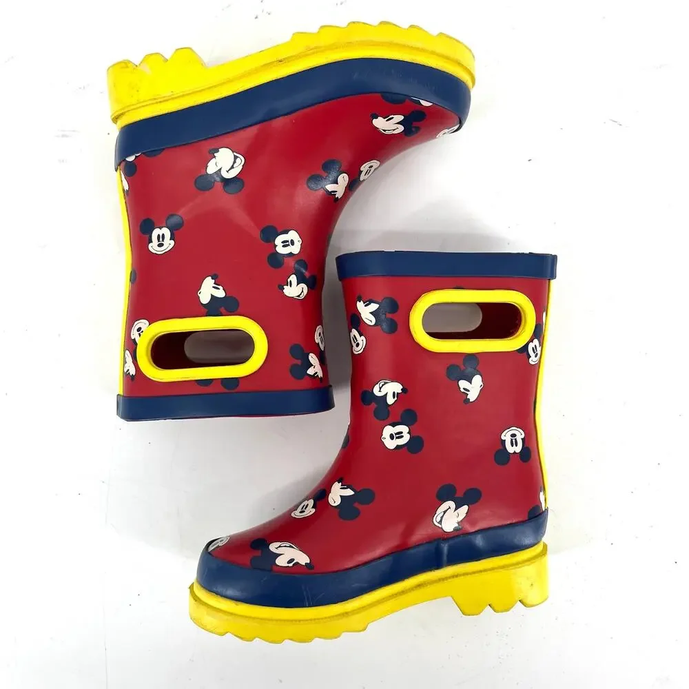 Disney Mickey Mouse Toddler Waterproof Rain boots EU23 - US7‎